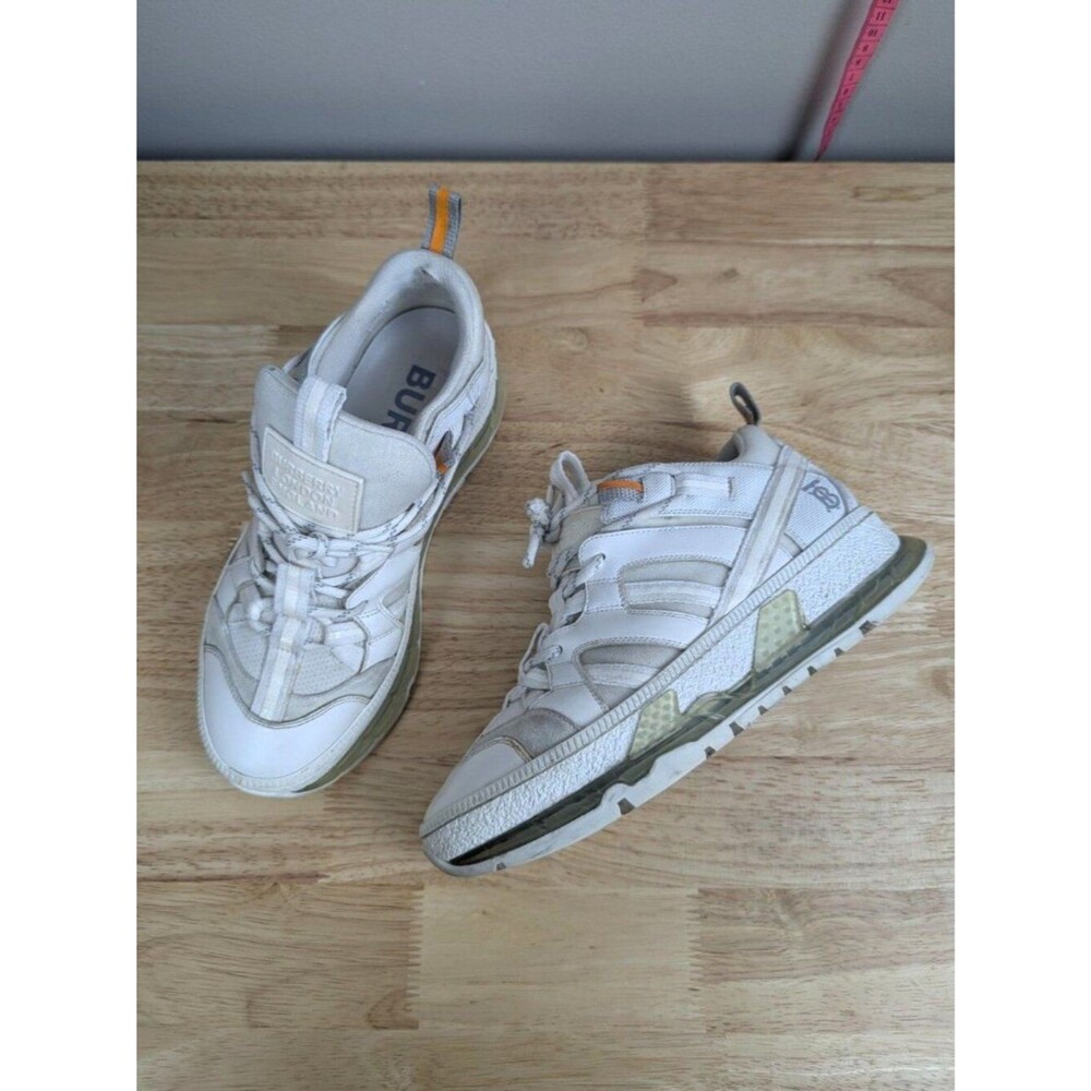 Burberry | Union Low White Optic Leather Chunky Sneaker EU 35 US 5